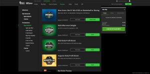 DraftKings Sportsbook – Desktop Promotions