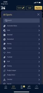 William Hill Sportsbook – Mobile All Sports
