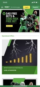 Unibet Sportsbook – Mobile Promos