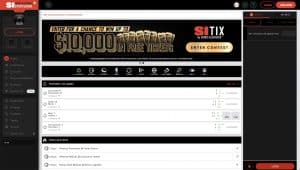 SI Sportsbook – Desktop Homepage