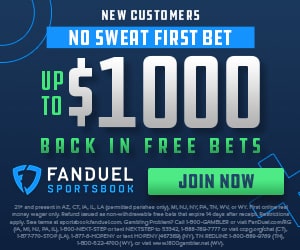 FanDuel No Sweat First Bet 300x250