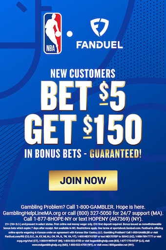 fanduel sign up bonus bet 5 get 150 in bonus bets mobile