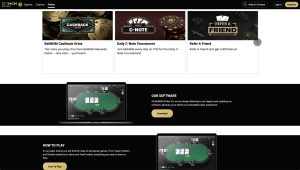 BetMGM Poker Desktop Homepage 2