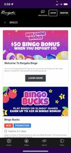 Borgata Bingo Mobile Promotions