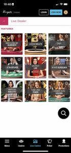 Borgata Online Casino Mobile Live Dealer