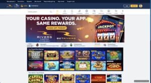 BetRivers Casino Homepage