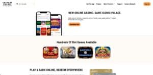 Caesars Palace Online Casino Welcome Page