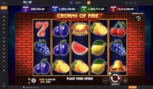 WOW Vegas Crown of Fire