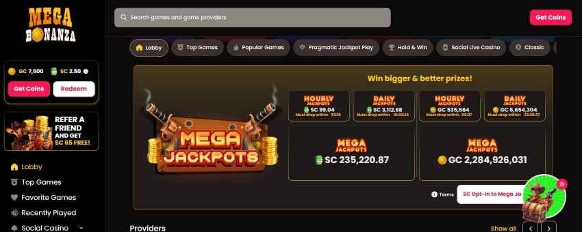 Mega Jackpots