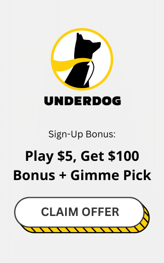 underdog sign up bonus play 5 get 100 bonus