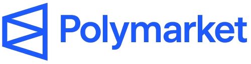 Polymarket logo blue