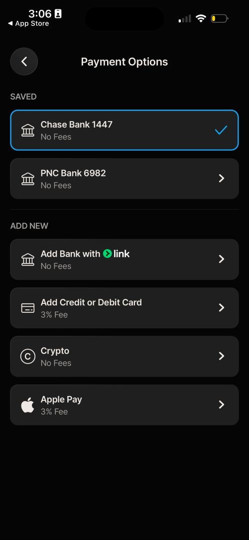 Novig deposit methods
