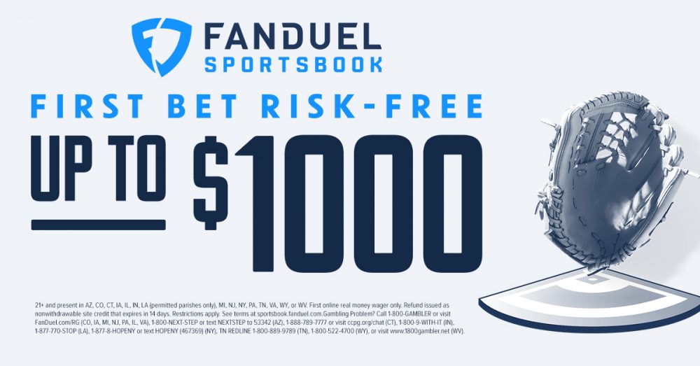 Fanduel risk-free bet promo banner